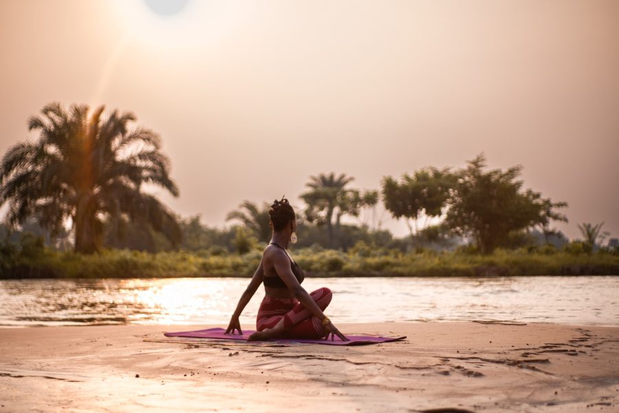 Beach Yoga & Ganges Session — Om Yoga International