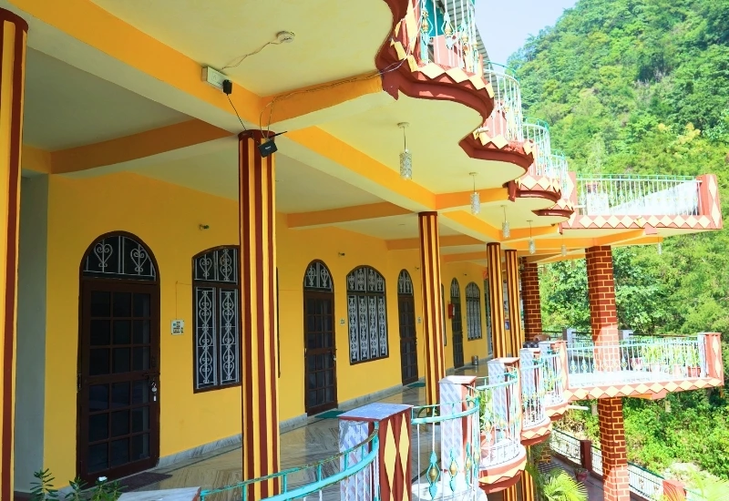 Campus corridor 1 — Rishikesh Sadan