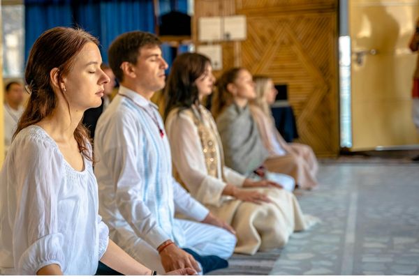 Meditation Session — Rishikesh Sadan